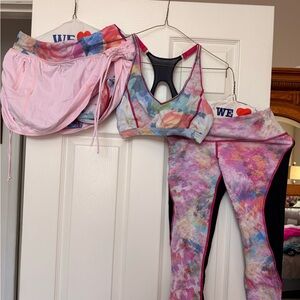 Women's Multicolor Activewear Set
